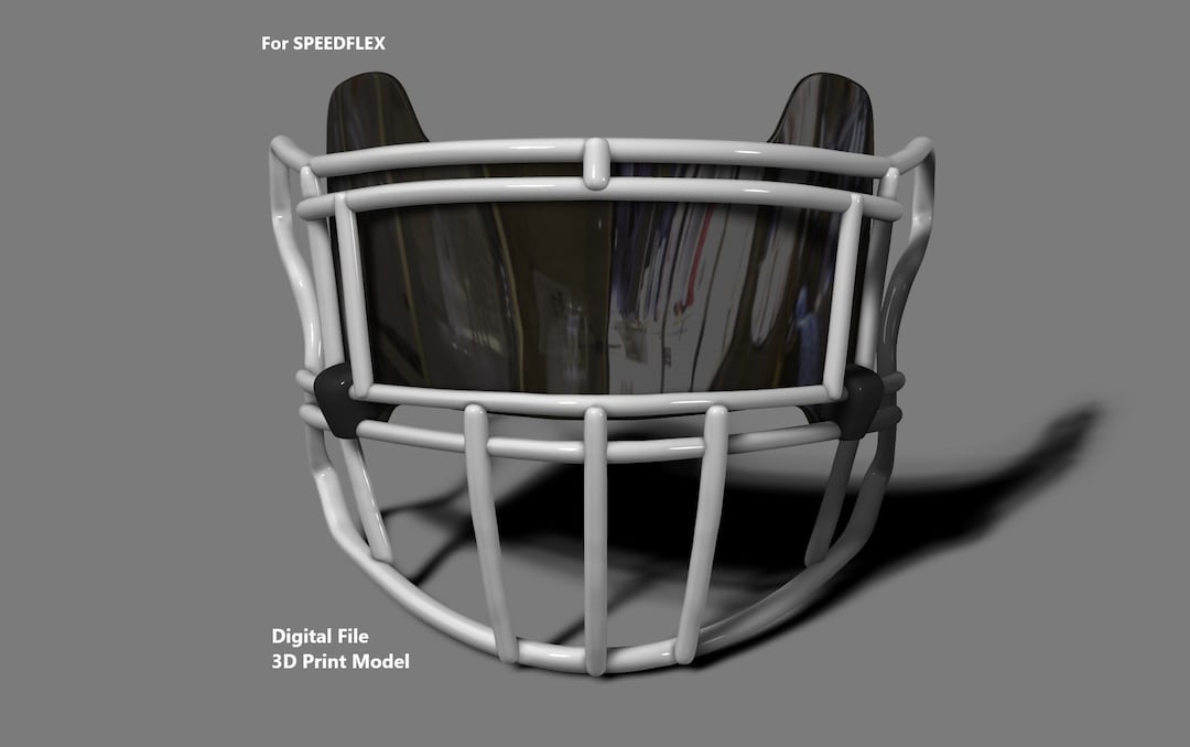 Oakley Visor and Facemask II for NFL Riddell SPEEDFLEX Helmet 3D Print Model Digital File Etsy