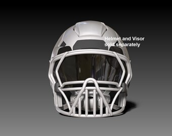 NFL Riddell AXIOMヘルメット用フェイスマスクパックVIII Geosanmo 3D