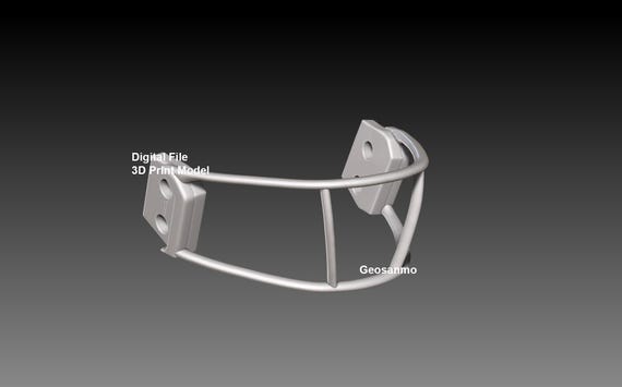 NFL Riddell AXIOMヘルメット用フェイスマスクパックVIII Geosanmo 3D