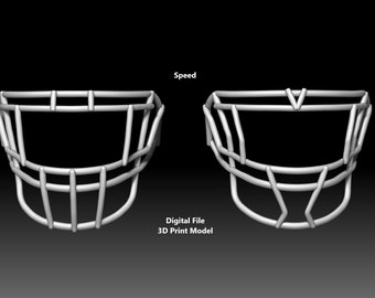 3D Printed S2EG-SW-808 Riddell Speed Mini Helmet Replacement
