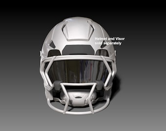 NFL Riddell AXIOM ヘルメット用フェイスマスク パック IV Geosanmo 3D
