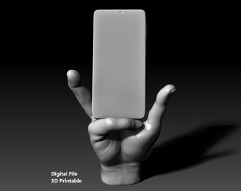 Handstandaard voor mobiel 3D-printmodel