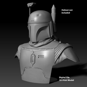 The book of Boba Fett Helmet Stand 3D print model - Digital File