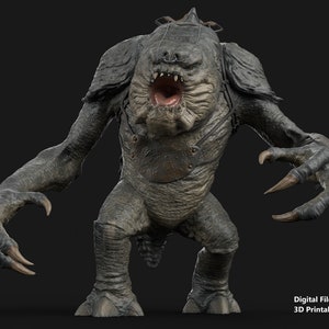 Rancor Calf from The Book of Boba Fett 3d printable model - Digital File