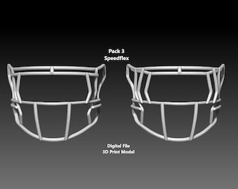 Riddell スピードフェイスマスク Riddell SPEED リデル スピード用 フェイス CU-S2BD-SW OBJモデル