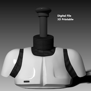 Scout Trooper Helmet Stand 3D print model - Digital file