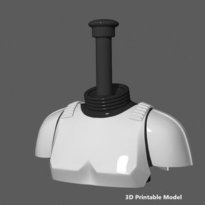 Supporto per modello stampabile 3D del casco Stormtrooper