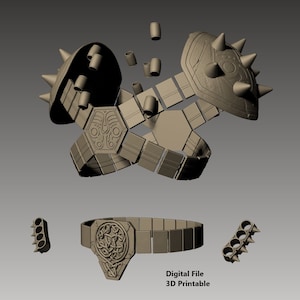 Black Krrsantan armor for cosplay 3D print model - Digital