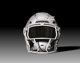 アメリカンフットボール ヘルメットフェイスマスク NFL Riddell AXIOMヘルメット用フェイスマスクパックII Geosanmo 3D