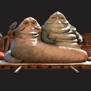 Il modello stampabile in 3D dei gemelli Hutt