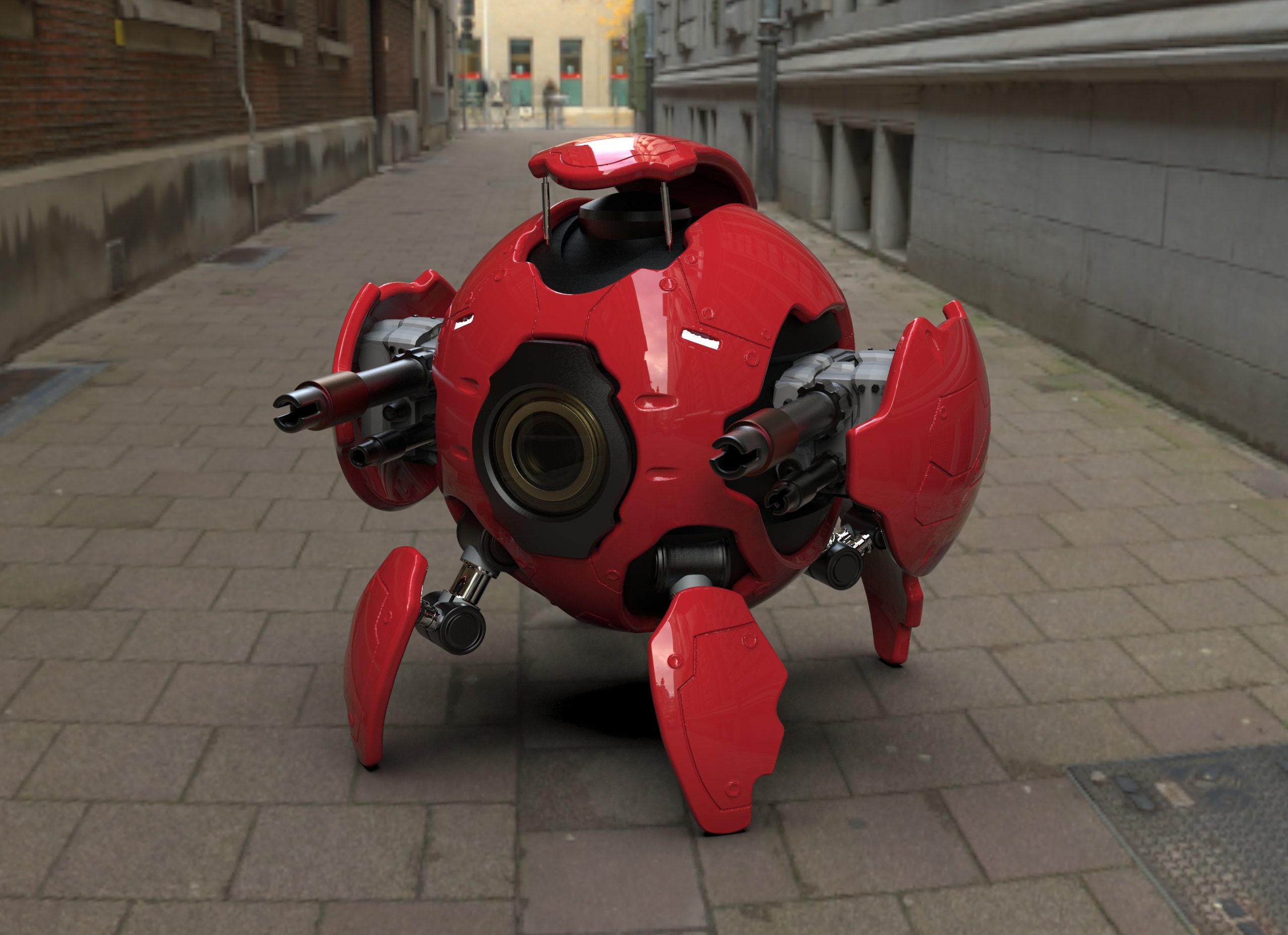 Ball Robot Roll Sphere 3D Print Model - Digital File - Etsy