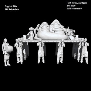 Hutt Twins Slave Carriers 3D print model - Digital File