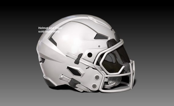 NFL Riddell AXIOM ヘルメット用フェイスマスク パック V Geosanmo 3D