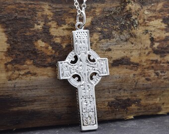 Celtic Cross necklace Cross of Durrow
