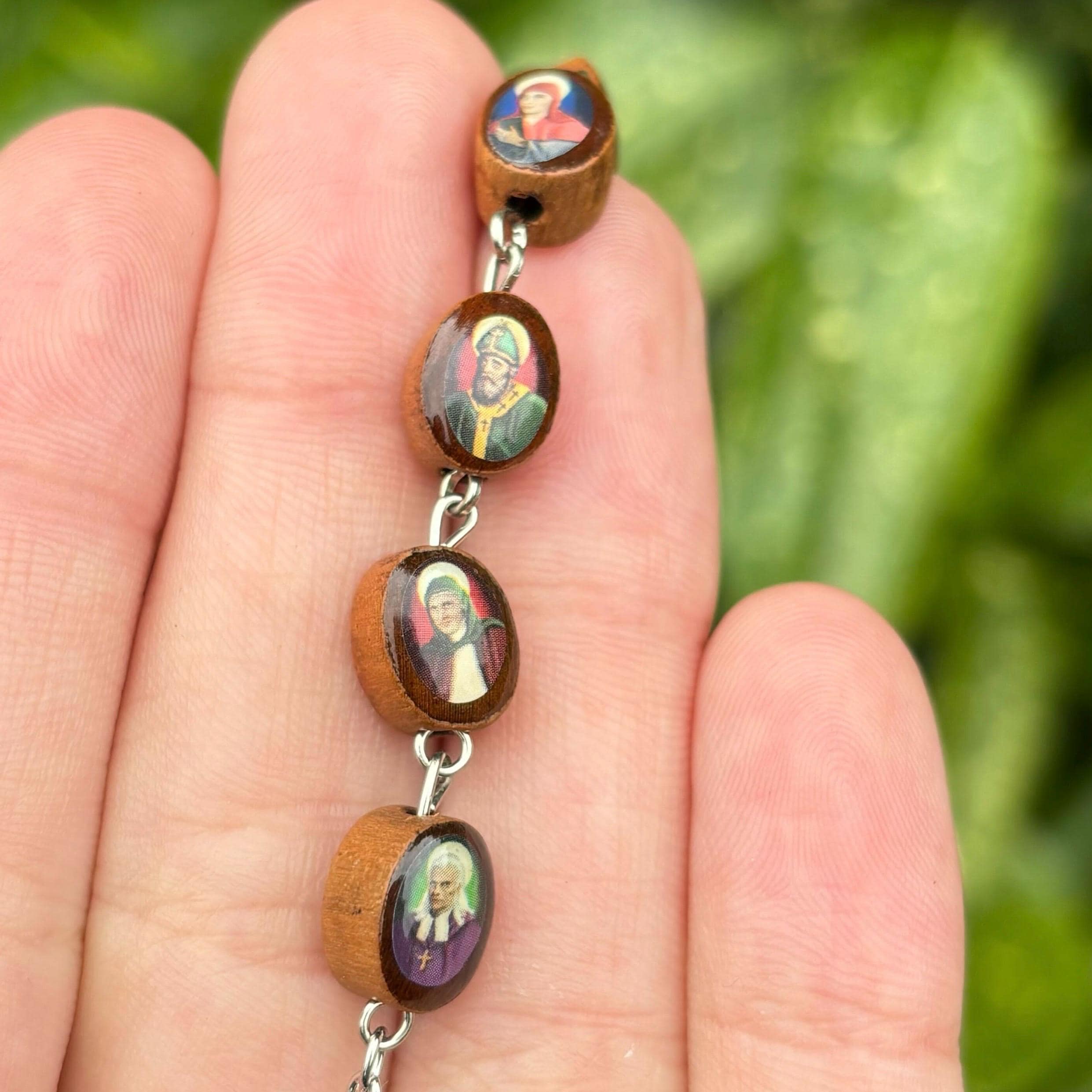 Sirish Keychains Irish Rosary Keychain the Saints of Ireland - Etsy