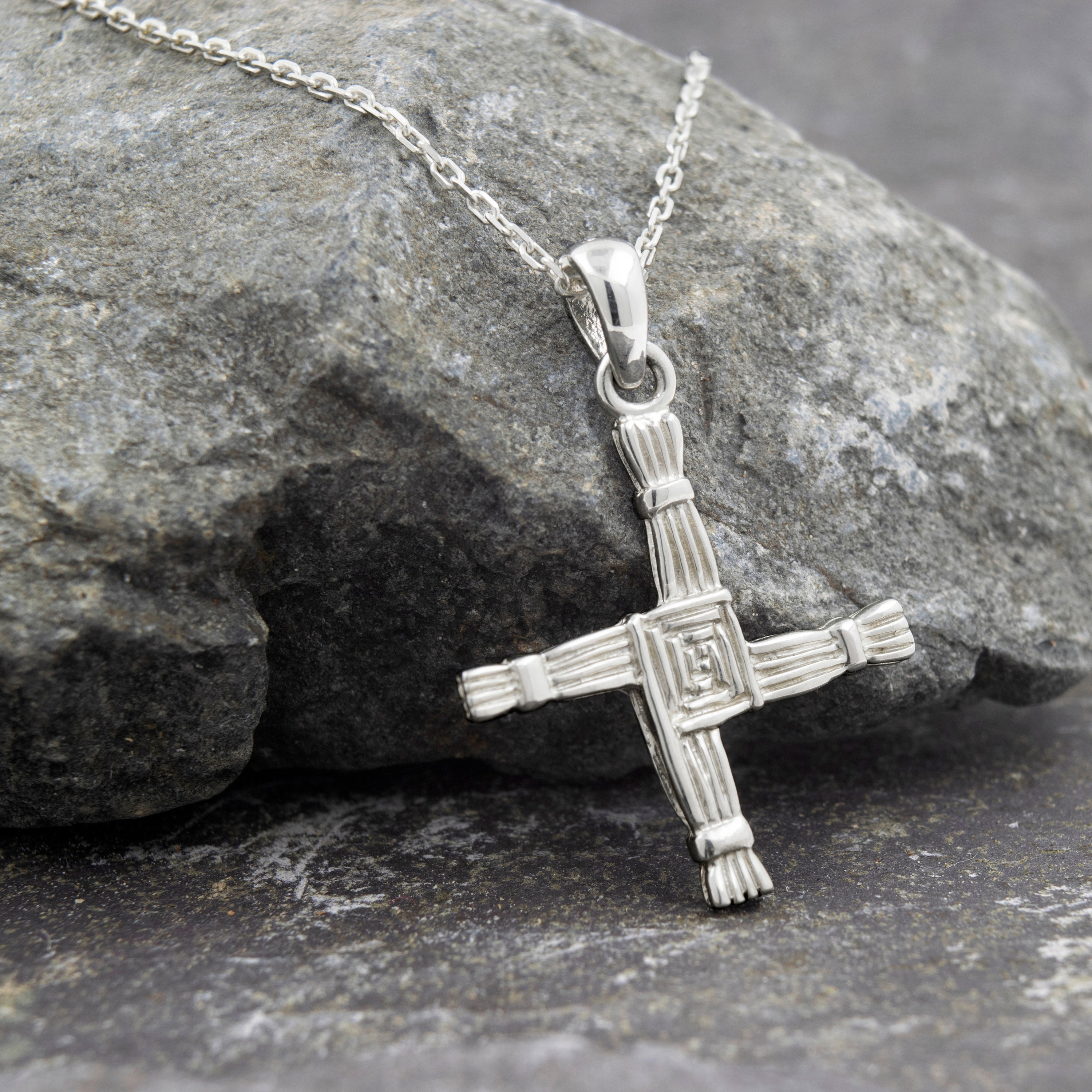 St. Brigids Cross in Silver | Irish Jewellery | Carraig Donn