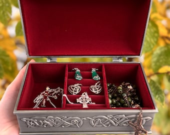 Vintage Irish Jewelry Box