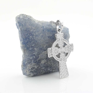Sterling Silver Traditional Celtic Cross