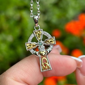 Claddagh Cross Necklace
