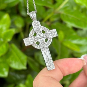 Celtic Cross Necklace | Celtic Jewelry | Irish Cross | religious Jewelry | Irish Necklace