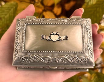 Vintage Irish Jewelry Box
