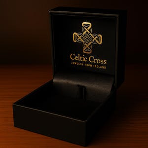 Silver Celtic Cross Necklace of Drumcliffe | Irish Replica Cross | Celtic Jewelry | image 9