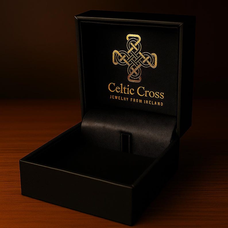 Silver Celtic Cross Necklace of Drumcliffe | Irish Replica Cross | Celtic Jewelry | image 9