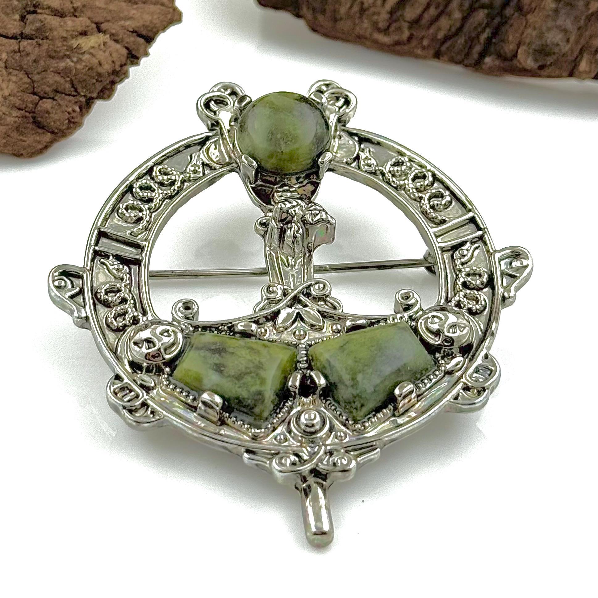 Connemara Marble Pin - Etsy