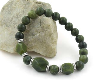 Irisches Armband aus authentischem Connemara-Marmor aus Irland
