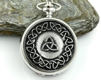 Mens Celtic Pocket Watch | Man Gift