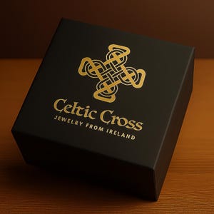 Silver Celtic Cross Necklace of Drumcliffe | Irish Replica Cross | Celtic Jewelry | image 8