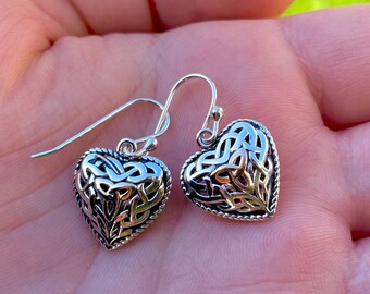 Irish Heart Earrings