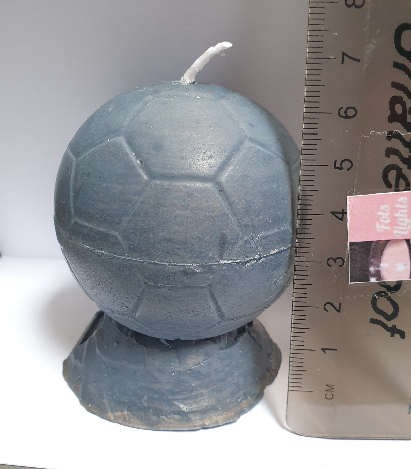 Football Candle Soccer Candle Ball Candle Etsy UK