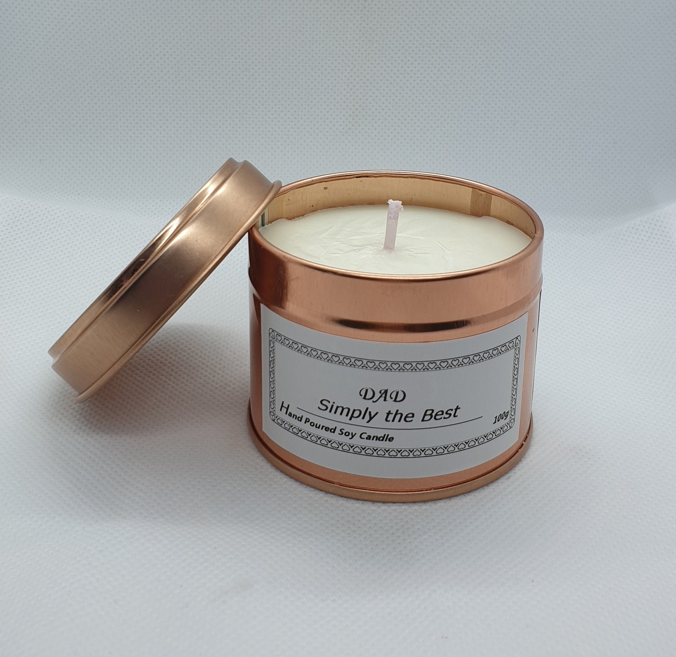 Soy Wax Scented Candle in Tins Etsy UK