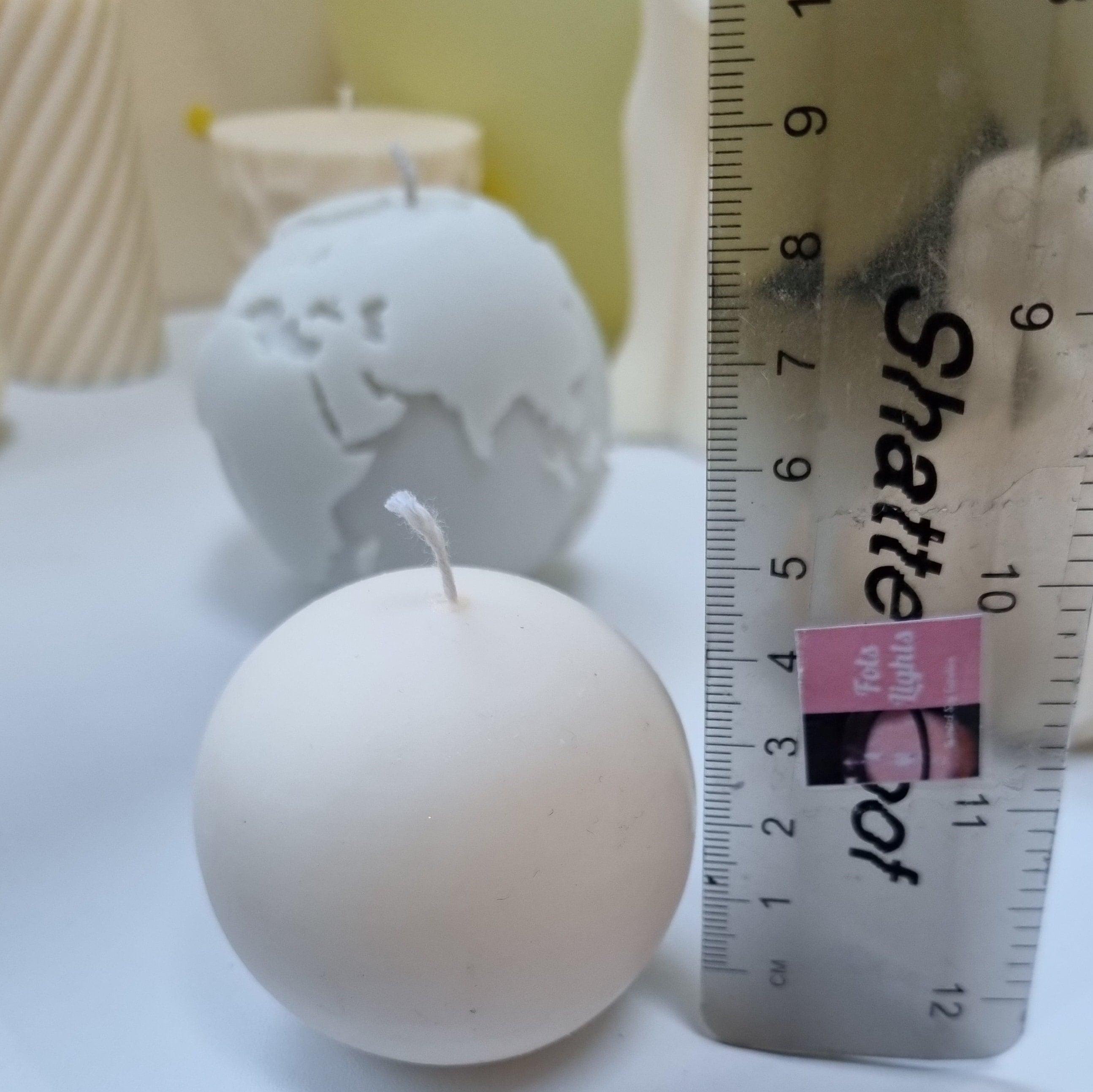 Spiral Pillar Candles Onion Candle Soy Wax Candle Wool Candle Rope Ball