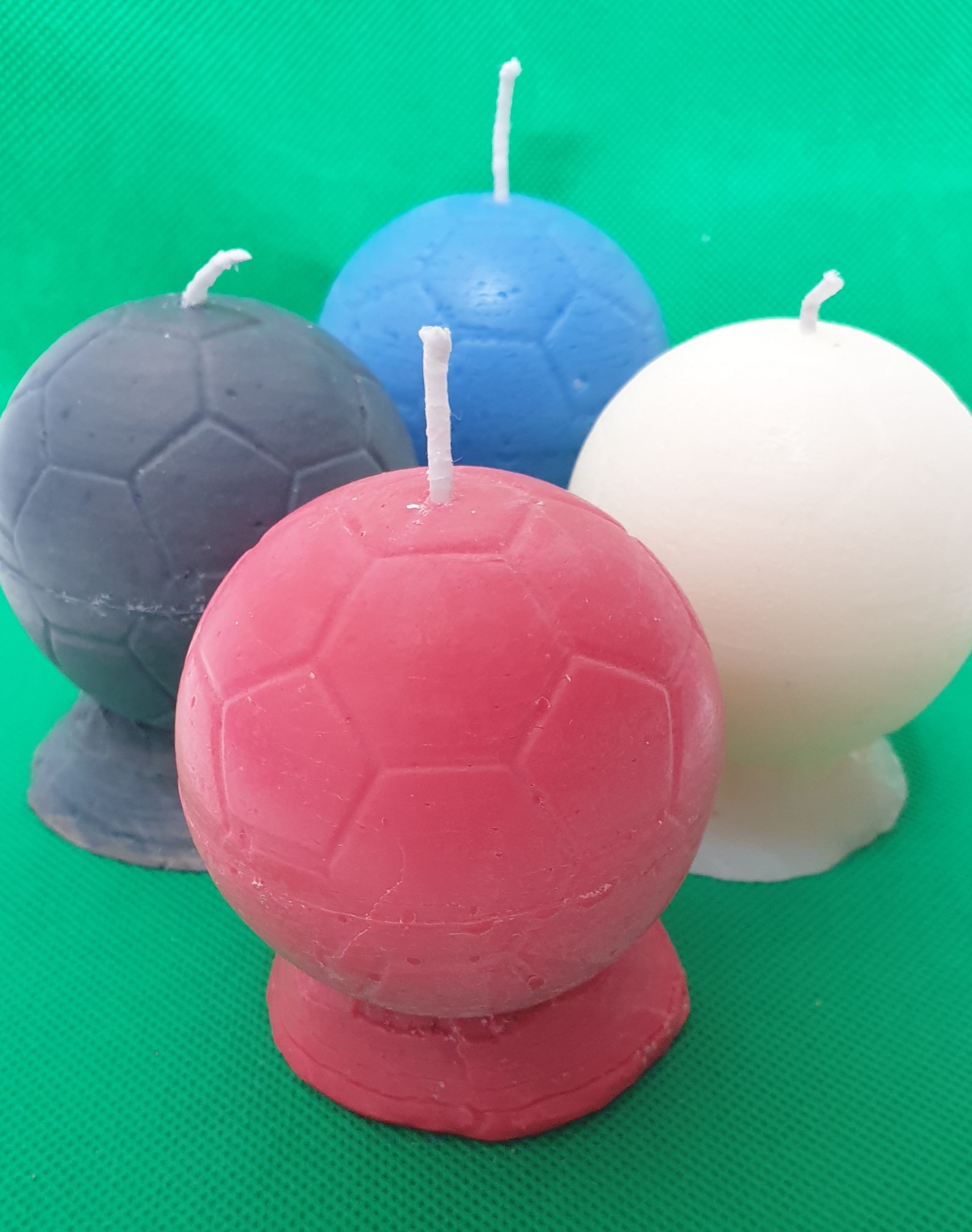 Football Candle Soccer Candle Ball Candle Etsy UK