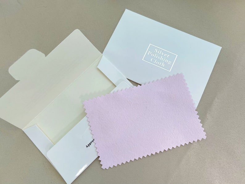 50PC, Jewelry Polishing Cloth, Sliver Polishing, Clean Silver, Brass Polishing Cloth, 2.5x4 Pink