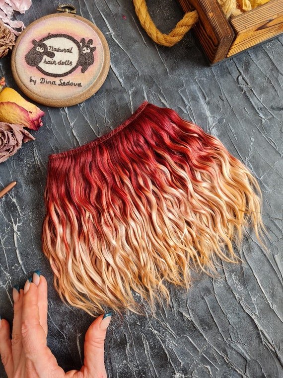 Angora goat tresses hair for dolls Angora goat tresses hair for dolls