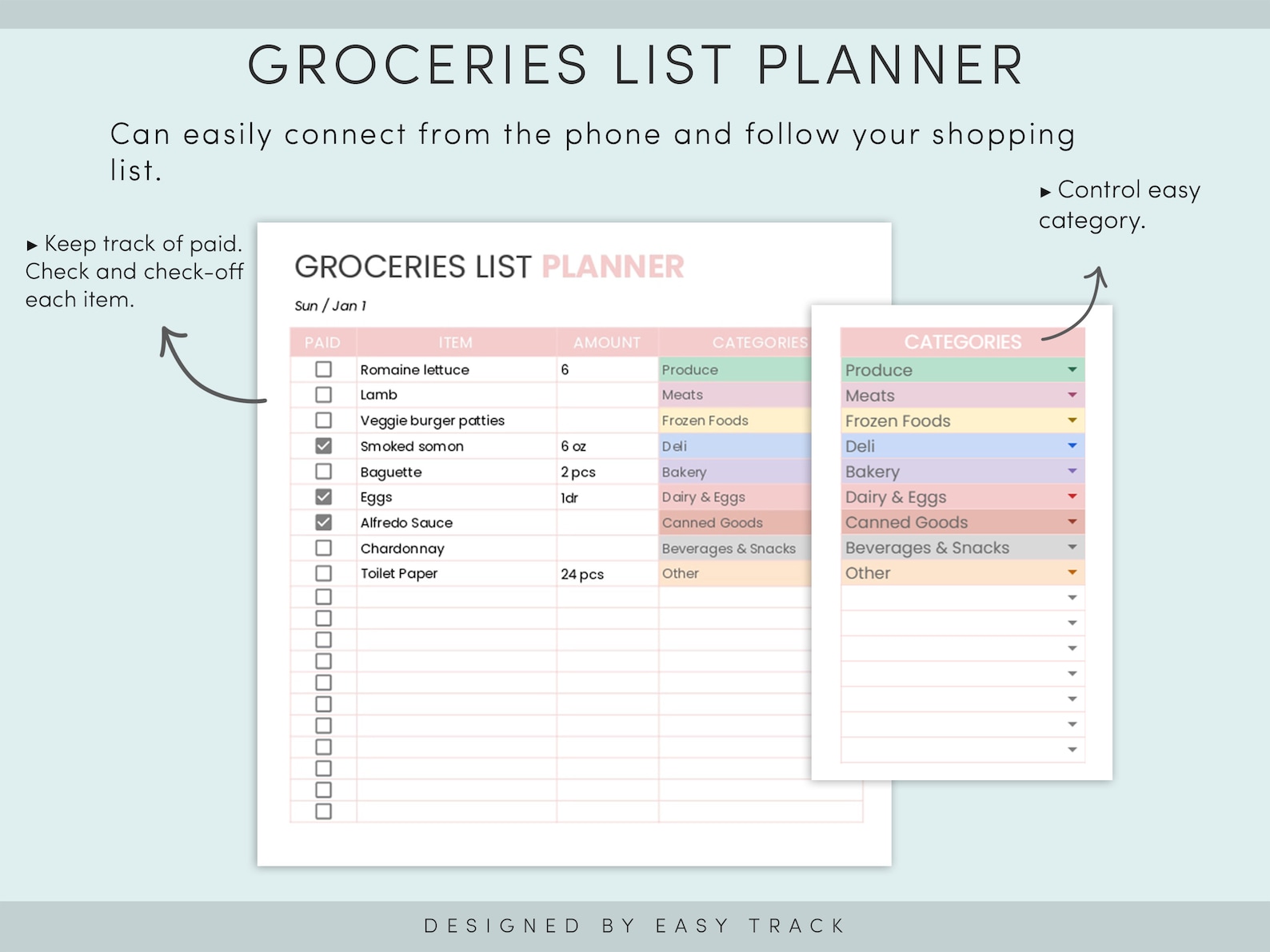 google sheets meal planner google sheets meal planner