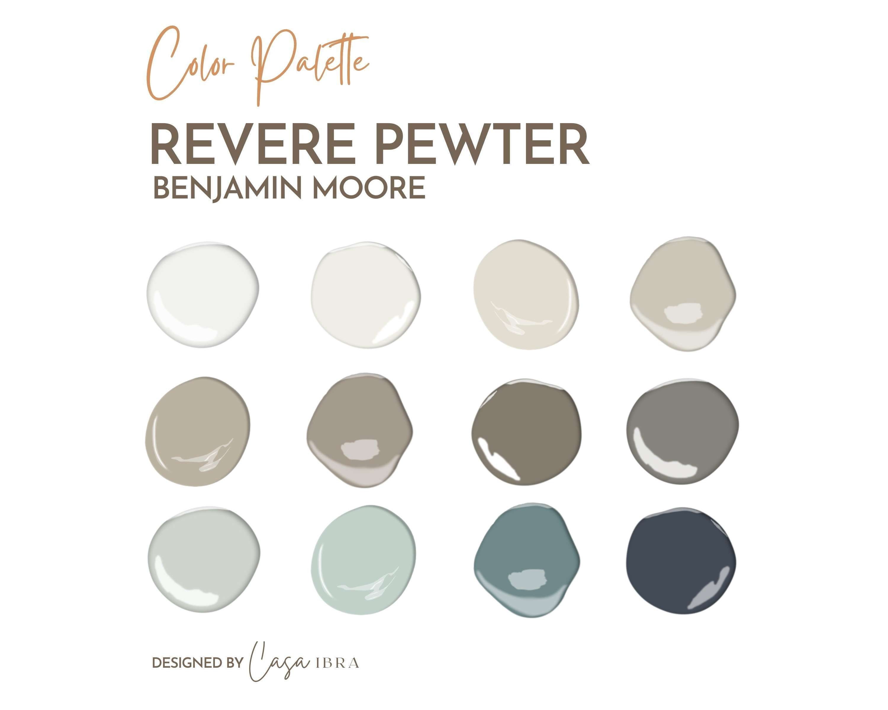 Benjamin moore cheap light pewter