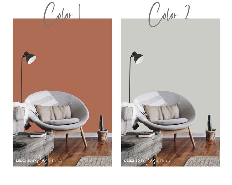 Scandinavian Paint Color Palette Benjamin Moore Interior Etsy Hong Kong