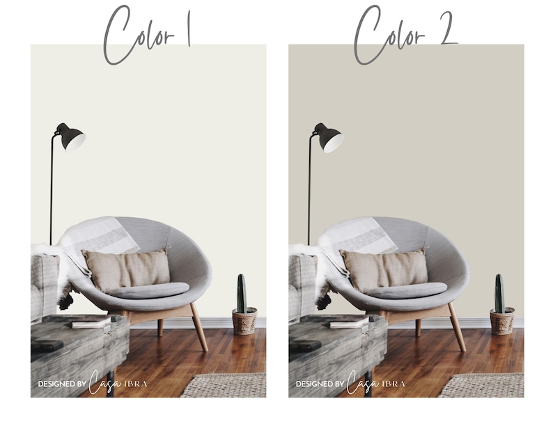 Collingwood Paint Color Palette, Benjamin Moore, Interior Paint Palette