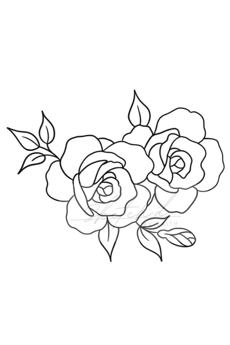 June Birth Flower Rose - Etsy