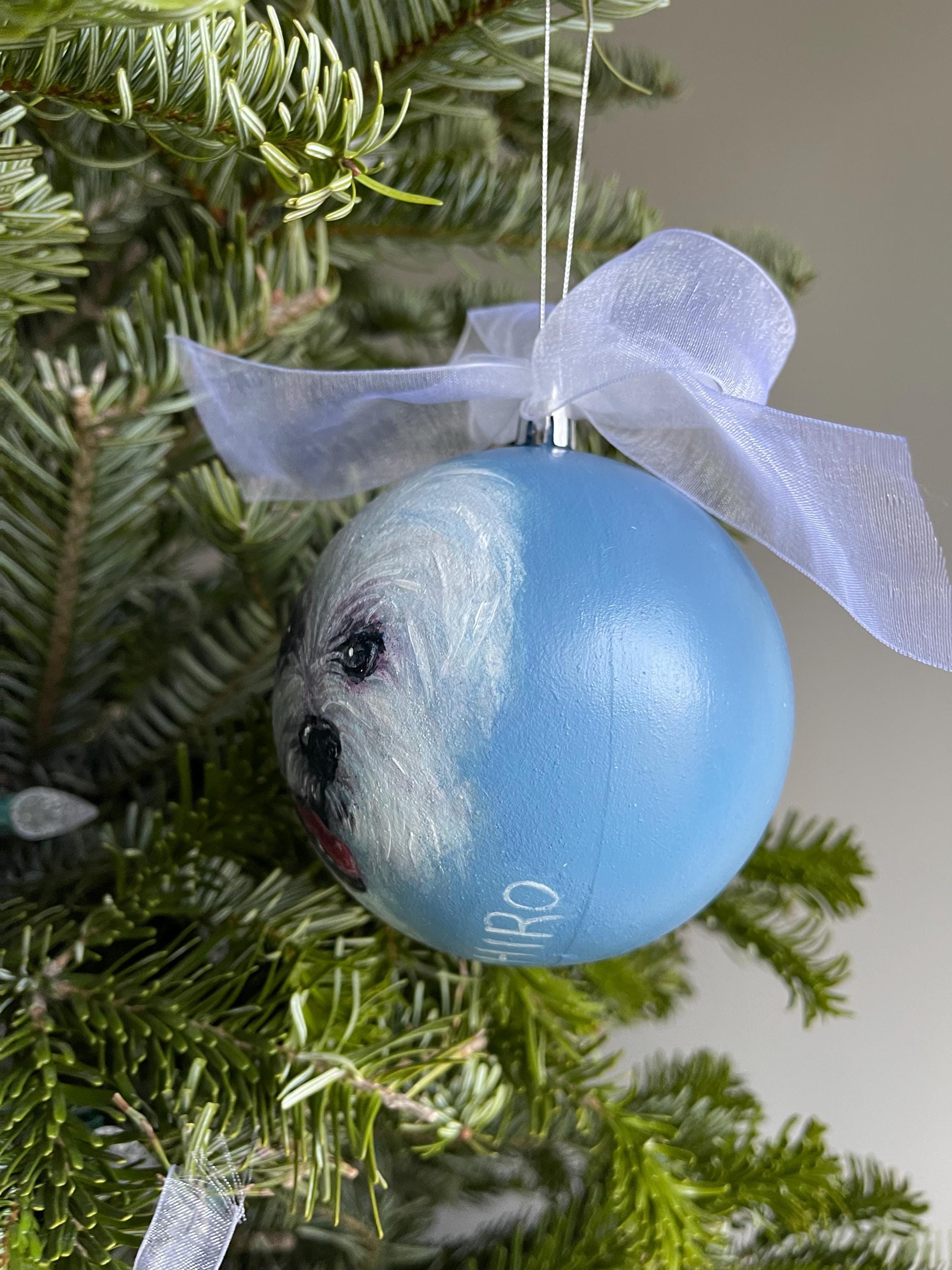 Pet Portait Ornament - Etsy