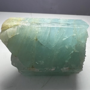 76 Grams Sea Blue Aquamarine Crystal Chunk Shigar Valley Pakistan Natural Mineral Specimen Collectors