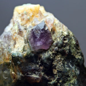 Unidentified Mix Crystals Bunch Specimen For Collectors Unique 120.0 Ct Amethyst Quartz Mix from Afghanistan Best Decor For Room image 8