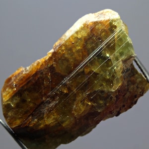 64.0 CT World Top Quality Dravite Bi Color Tourmaline Crystal - AAA Quality Dravite Tourmaline Crystal For Collectors