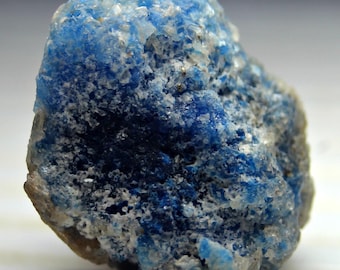 Top Blue Hauyne Sodalite Crystal Specimen - 36.0 Ct Transparent Natural Blue Hauyne - Top Quality Collectors' Gem - From Afghanistan