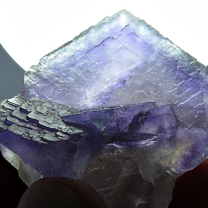 Beautiful 36 Grams Blue Fluorite Crystal Rough Specimen - Eye-Catching Collectible from Baluchistan Mines