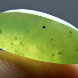 11.0 CT Rare Green Hydro Grossular Garnet Oval Shaped Cut Gemstone - Hydro Grossular Granet Loose Gemstone Rings, Pendants, Necklace